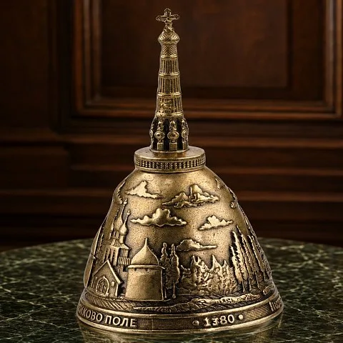 Бронзовый колокольчик «Тула» — оригинальный подарок