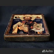 В подарок: Икона. Св. Николай Чудотворец. Дерев — фотография 6