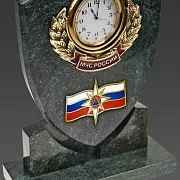 Ручная работа: Часы «Щит МЧС России» — фотография 2