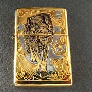 Зажигалка Zippo оригинал "Волки" — оригинальный подарок — фотография 5