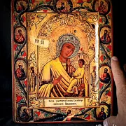 Подарочная икона Божией матери "Хлебная" — фотография 1