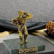 На память: Бронзовая статуэтка «Знак зодиака Скорпион» — фотография 1