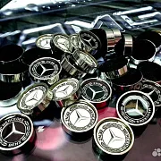 Комплект стальных фишек для нард «Mercedes» в подарок — фотография 7