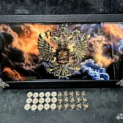 На память: Нарды под стеклом «Держава» — фотография 10