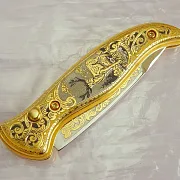 Складной нож «Олень» — необычный подарок — фотография 3