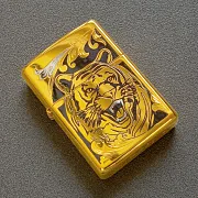 Зажигалка Zippo оригинал "Тигр" № 6 — оригинальный подарок — фотография 2