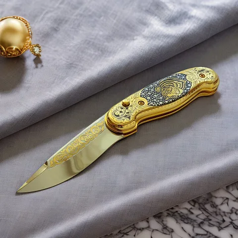 Складной нож «Тигр» из Златоуста — оригинальный подарок