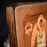 Икона деревянная "Ангел Хранитель" — красивый подарок — фотография 8