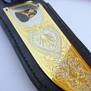 Дамасский нож «Сокол» №8 — оригинальный подарок — фотография 3