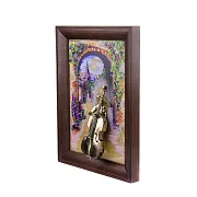 Картина «Контрабасист. Рассвет» на ониксе — красивый подарок — фотография 5