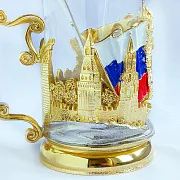 Подстаканник для чая «Российский» — необычный подарок — фотография 7
