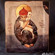 Икона с ковчегом "Спиридон Тримифунтский" — красивый подарок — фотография 1