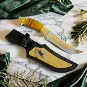 Нож «Золото скифов» — необычный подарок — фотография 1