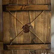Икона "Всевидящее око" Ручная работа в подарок — фотография 2