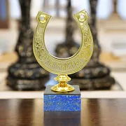 Подкова сувенирная "Лазурит". Златоуст — красивый подарок — фотография 1