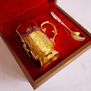 Подарочный подстаканник для чая «Сибирь» — фотография 3