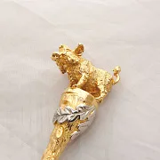 Интерьерная ложка для обуви Кабанчик — оригинальный подарок — фотография 3