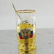 Ручная работа: Подстаканник «Герб России» №2 — фотография 3