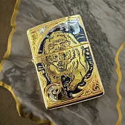 В подарок: Зажигалка Zippo оригинал "Медведь" № 3 — фотография 1
