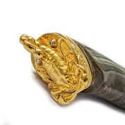 Подарочный дамасский нож «Скорпион» — фотография 4