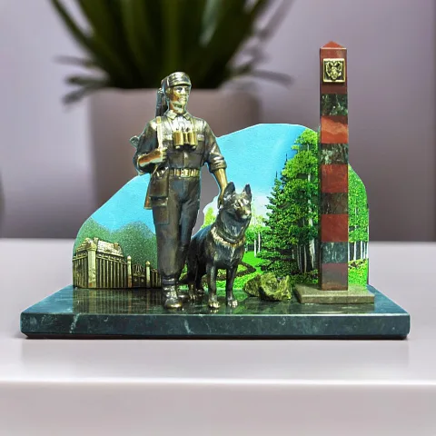 Бронзовая статуэтка «Застава» — оригинальный подарок