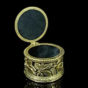Шкатулка для украшений из яшмы и бронзы — оригинальный подарок — фотография 2