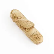На память: Деревянная флешка «Карп» — фотография 2