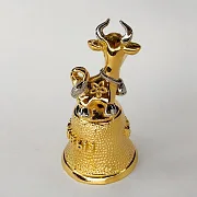 Бронзовый колокольчик «Будьте здоровы» — красивый подарок — фотография 2