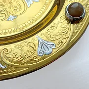 Подарочный латунный чайный набор «Агат» — фотография 4