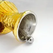 На память: Позолоченный колокольчик «Пост ГИБДД» — фотография 4