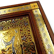 Деревянные нарды «Узор» с позолоченной златоустовской гравюрой — необычный подарок — фотография 5