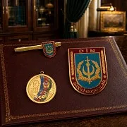 Сувениры с символикой МВД Азербайджана — красивый подарок — фотография 1