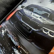В подарок: Нарды под стеклом «BMW M5 Ангельские глазки» — фотография 8