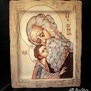 Св. Симеон Богоприимец. Икона — красивый подарок — фотография 1