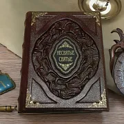 Несвятые святые — книга в кожаном переплёте — оригинальный подарок — фотография 1