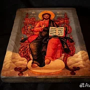 Икона "Христос Вседежитель на Престоле" в подарок — фотография 4